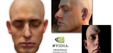Adrian Dataset – I prepared this high resolution model for Nvidia to use in their demo material
