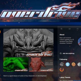Check out my Tumblr Page for Overdrive!